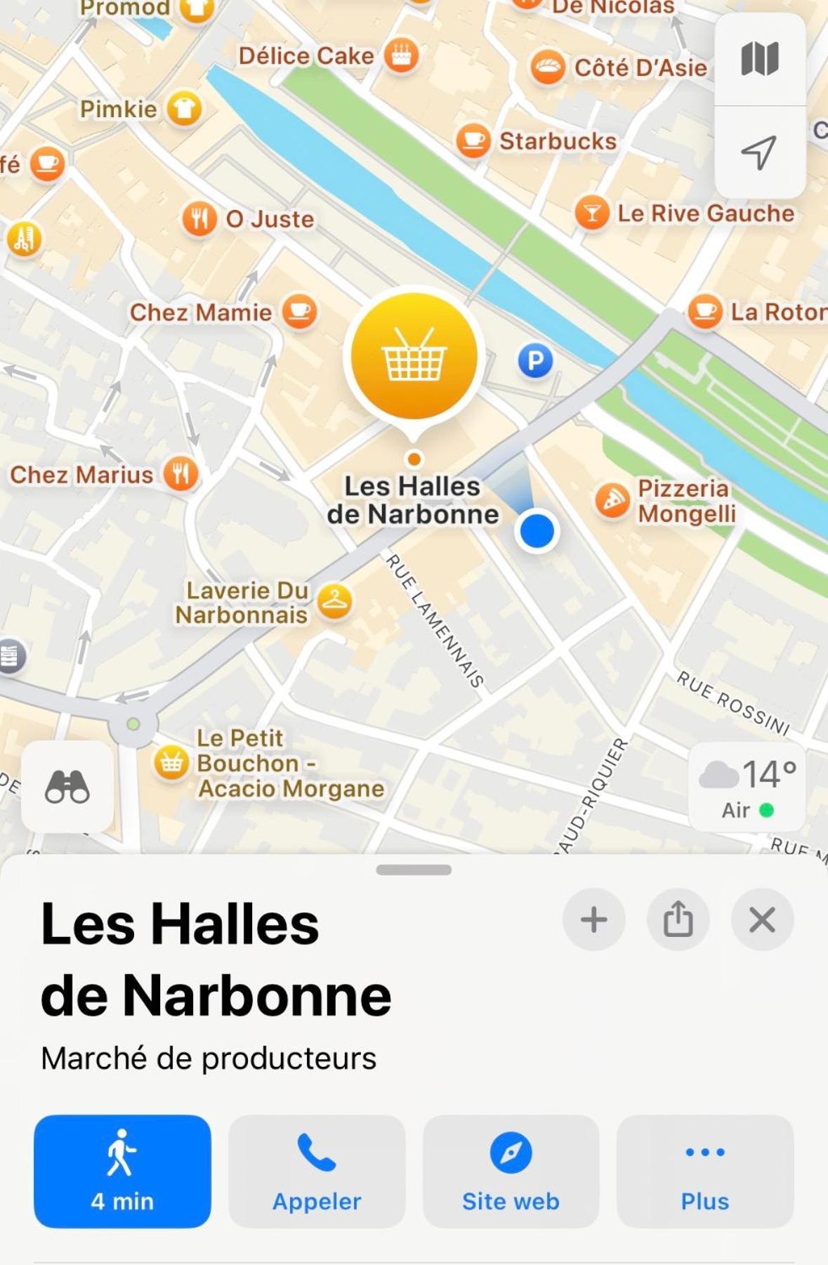 Appartement Les Halles Narbonne Exteriör bild